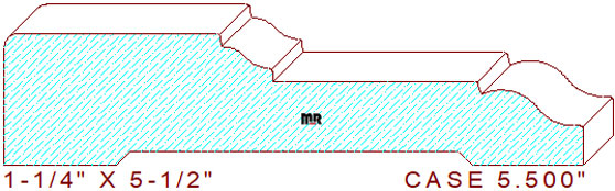 Door/Window Casing 5-1/2" Door/Window Casing 5-1/2"