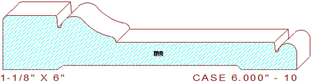 Door/Window Casing 6" - 10