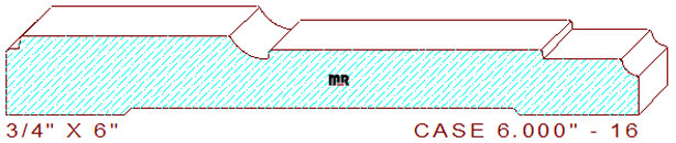 Door/Window Casing 6" - 16