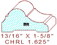 Chair Rail 1-5/8"