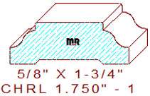 Chair Rail 1-3/4" - 1