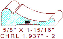 Chair Rail 1-15/16" - 2