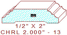 Chair Rail 2" - 13