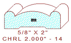 Chair Rail 2" - 14 Chair Rail 2" - 14