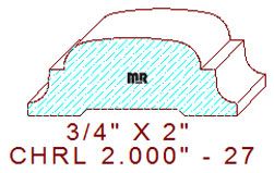 Chair Rail 2" - 27
