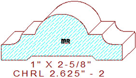 Chair Rail 2-5/8" - 2