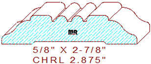 Chair Rail 2-7/8"