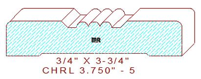 Chair Rail 3-3/4" - 5 Chair Rail 3-3/4" - 5