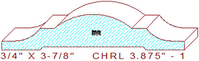 Chair Rail 3-7/8" - 1