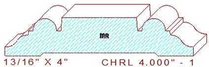 Chair Rail 4" - 1 Chair Rail 4" - 1