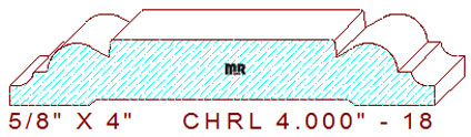 Chair Rail 4" - 18 Chair Rail 4" - 18