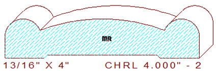 Chair Rail 4" - 2