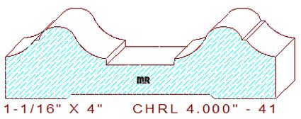 Chair Rail 4" - 41 Chair Rail 4" - 41