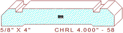 Chair Rail 4" - 58 Chair Rail 4" - 58