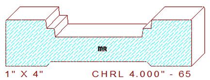 Chair Rail 4" - 65 Chair Rail 4" - 65