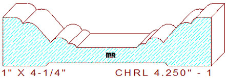 Chair Rail 4-1/4" - 1