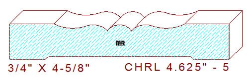 Chair Rail 4-5/8" - 5