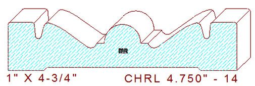 Chair Rail 4-3/4" - 14 Chair Rail 4-3/4" - 14