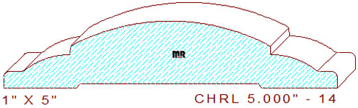 Chair Rail 5" - 14 Chair Rail 5" - 14