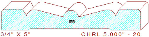 Chair Rail 5" - 20