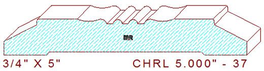 Chair Rail 5" - 37