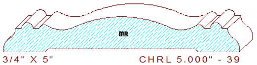 Chair Rail 5" - 39