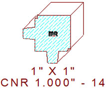Corner 1" - 14 Corner 1" - 14