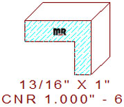 Corner 1" - 6 Corner 1" - 6
