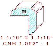 Corner 1-1/16" - 1