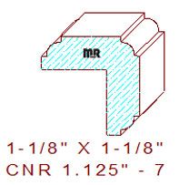 Corner 1-1/8" - 7