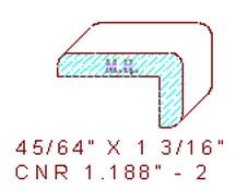 Corner 1-3/16" - 2 Corner 1-3/16" - 2