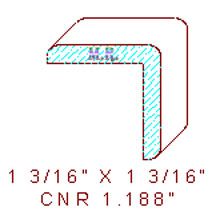 Corner 1-3/16" Corner 1-3/16"
