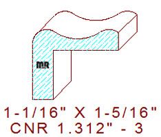 Corner 1-5/16" - 3