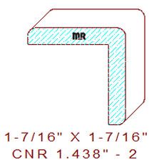 Corner 1-7/16" - 2