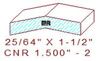 Corner 1-1/2" - 2 Corner 1-1/2" - 2