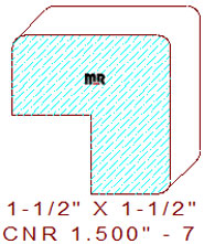 Corner 1-1/2" - 7 Corner 1-1/2" - 7