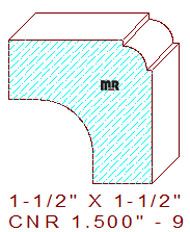 Corner 1-1/2" - 9