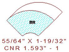 Corner 1-19/32" - 1