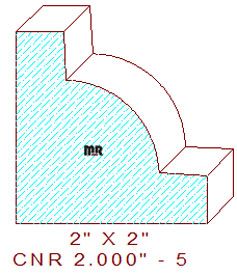 Corner 2" - 5 Corner 2" - 5