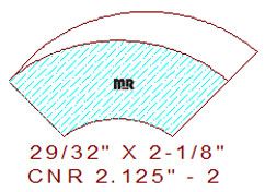 Corner 2-1/8" - 2 Corner 2-1/8" - 2