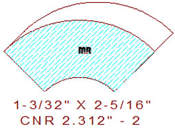 Corner 2-5/16" - 2