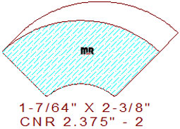 Corner 2-3/8" - 2 Corner 2-3/8" - 2