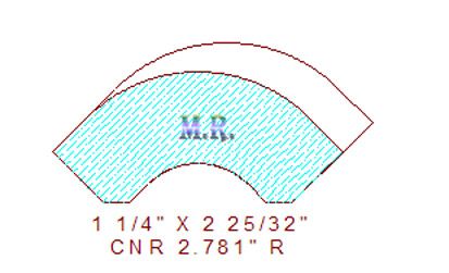 Corner 2-25/32" Corner 2-25/32"