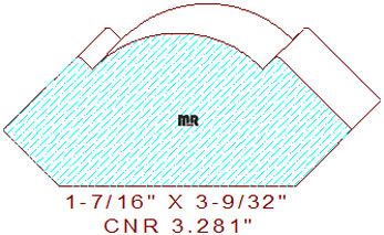 Corner 3-9/32"