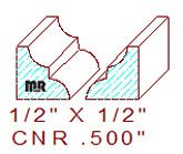 Corner 1/2" Corner 1/2"