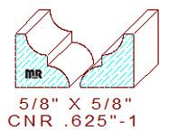 Corner 5/8" - 1 Corner 5/8" - 1