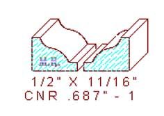 Corner 11/16" - 1 Corner 11/16" - 1