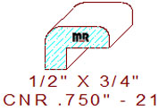 Corner 3/4" - 21 Corner 3/4" - 21