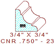 Corner 3/4" - 23 Corner 3/4" - 23