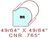 Pencil Mould 49/64"